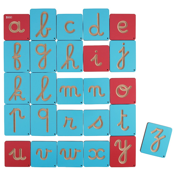 Piste graphique lettres cursives