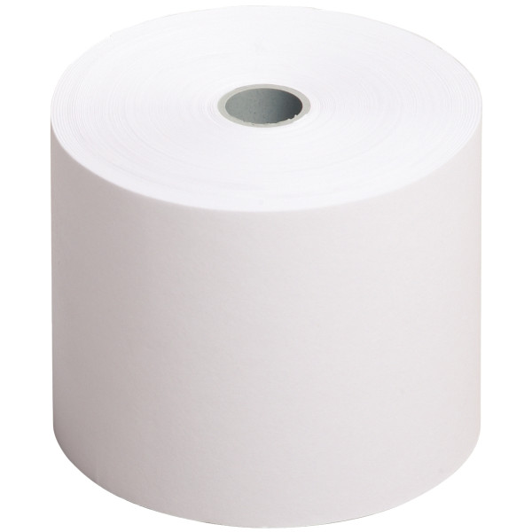 Paquet de 10 bobines comptables spécial jet d'encre papier blanc 57x70 mm, longueur 40 m, 1 pli 60g