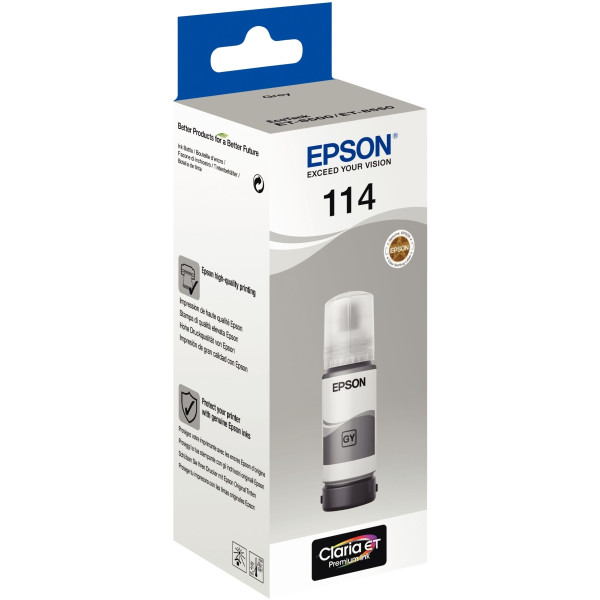 Flacon d'encre à la marque Epson T07B540 gris