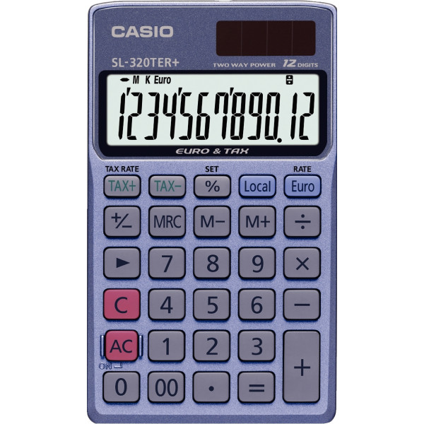 Machine à calculer de poche CASIO SL-320TER+