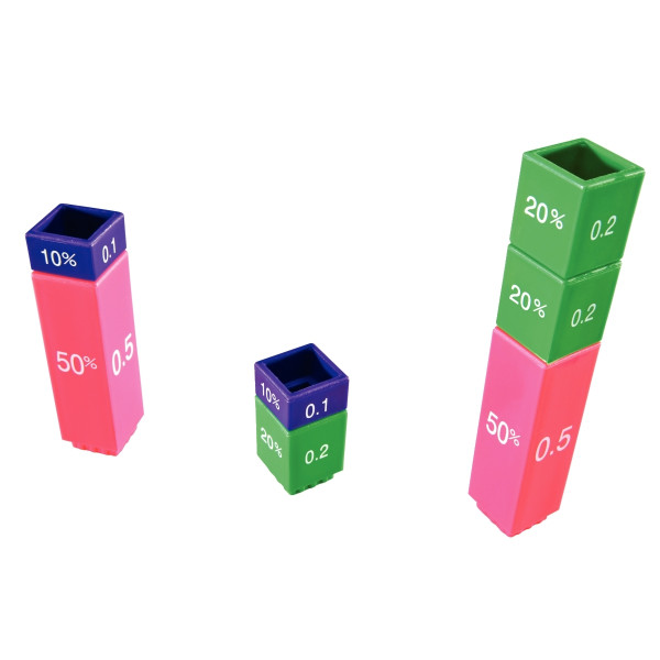 Set de Cubes Mathématiques Complets empilables