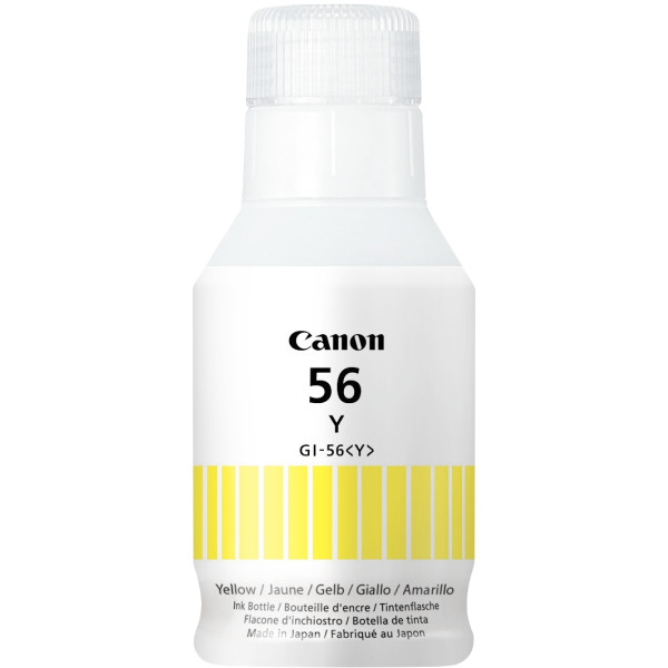 Canon 56 flacon d'encre jaune authentique (GI56Y)