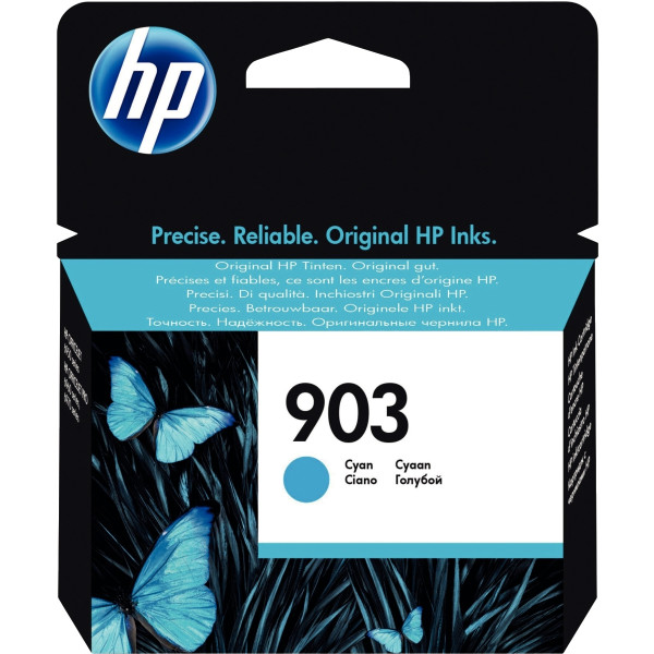 HP 903 cartouche d'encre cyan authentique (T6L87AE)