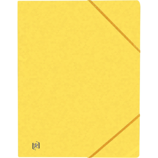 Chemise 3 rabats à élastiques en carte lustrée 5/10ème format 17x22 cm, coloris assortis