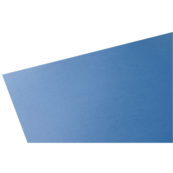 Paquet de 10 feuilles à dessin 50x65cm 160g bleu foncé