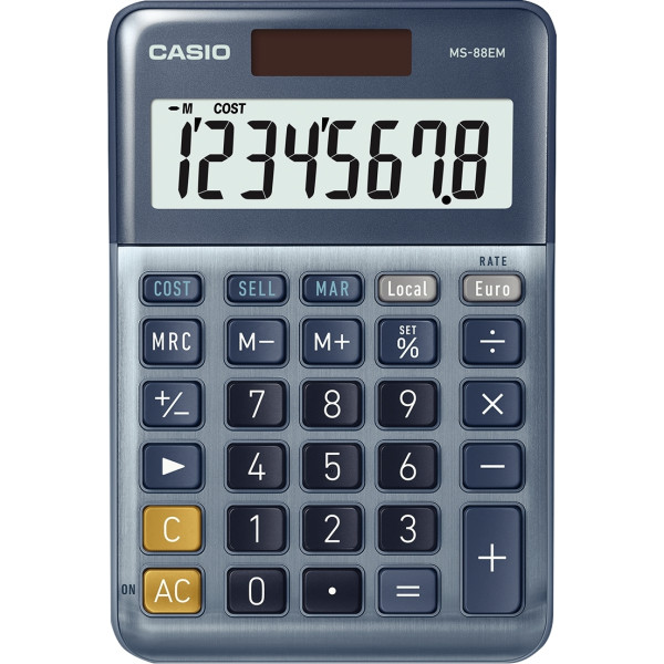 Machine à calculer de bureau Casio MS 88 EM