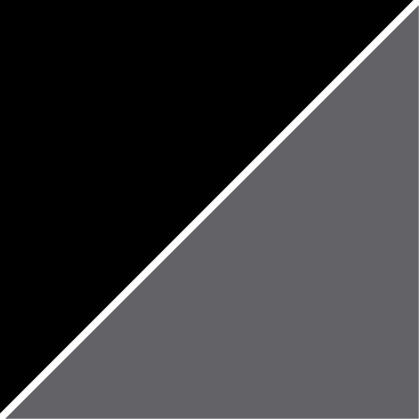 Fauteuil Eleganze avec tétière dos noir/assise gris