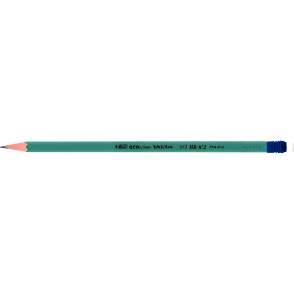 Crayon graphite Évolution HB bout gomme