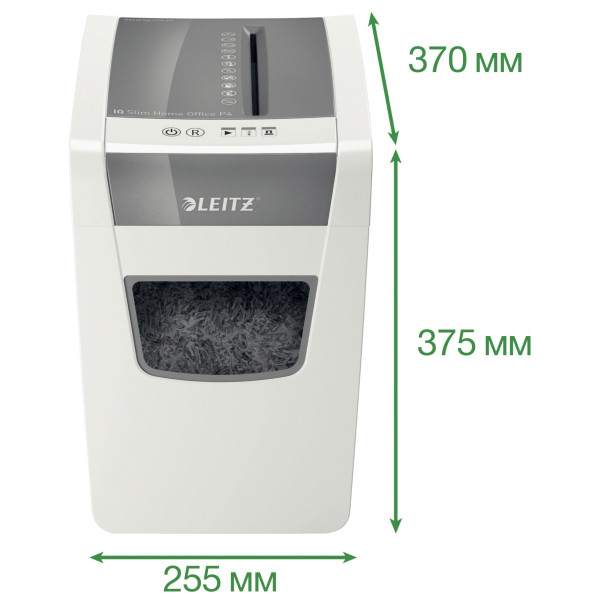 Destructeur Leitz IQ Slim Home Office Sécurité P4