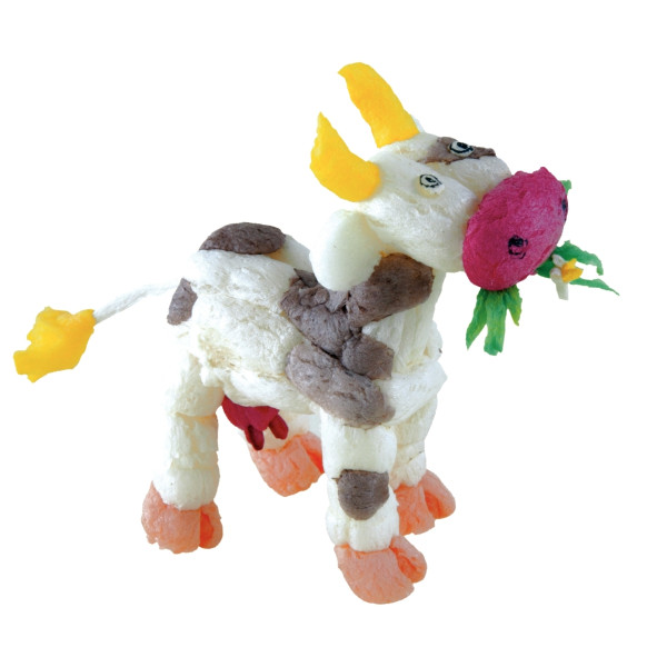 Carton de 6300 flocons PLAYMAIS EDULINE CLASSIC LARGE + accessoires