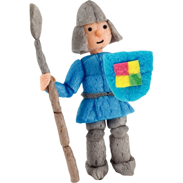 Carton de 6300 flocons PLAYMAIS EDULINE CLASSIC LARGE + accessoires