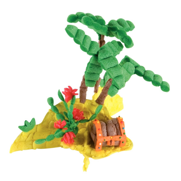 Carton de 6300 flocons PLAYMAIS EDULINE CLASSIC LARGE + accessoires
