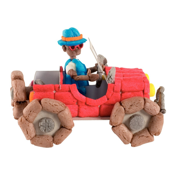 Carton de 6300 flocons PLAYMAIS EDULINE CLASSIC LARGE + accessoires