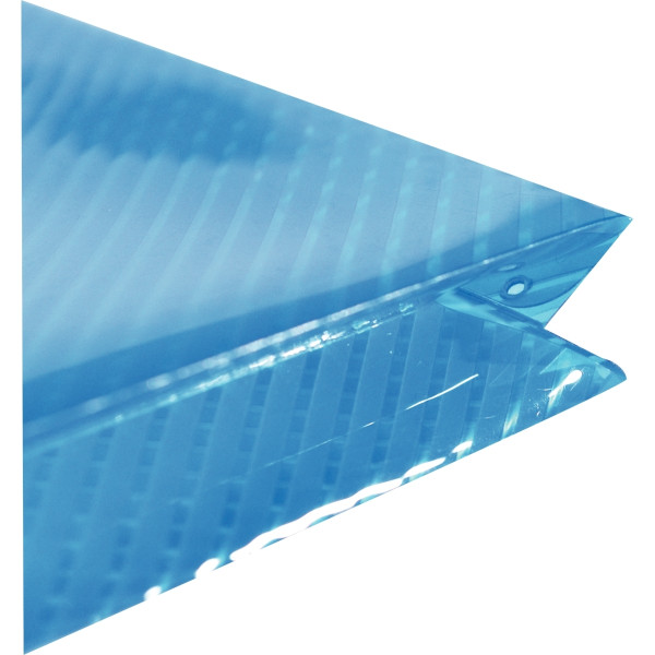 Paquet de 5 enveloppes extensibles à pression en polypropylène HAWAÏ pour format A4, coloris assorti