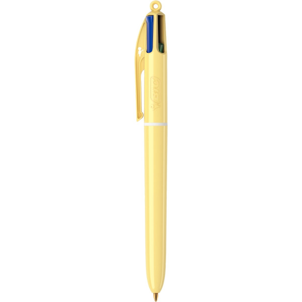 Boîte de 12 stylos bille 4 couleurs pastel assortis