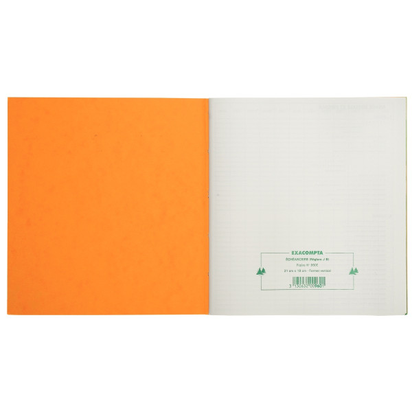 Piqûre échéancier de 72 pages format 21 x 19 cm