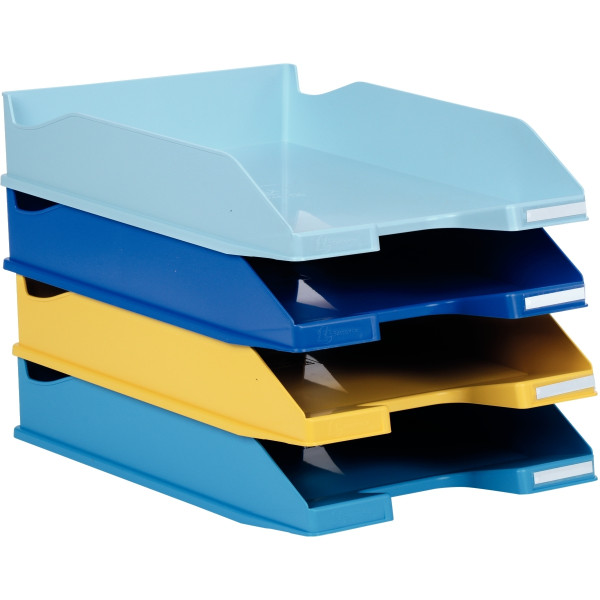 Corbeille à courrier BEEBLUE bleu marine