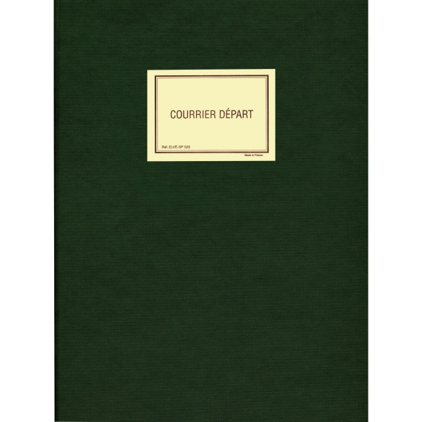 Registre de 150 pages Départ du courrier
