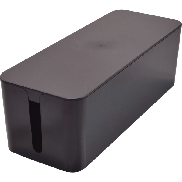 Grande boite de rangement multiprise noir