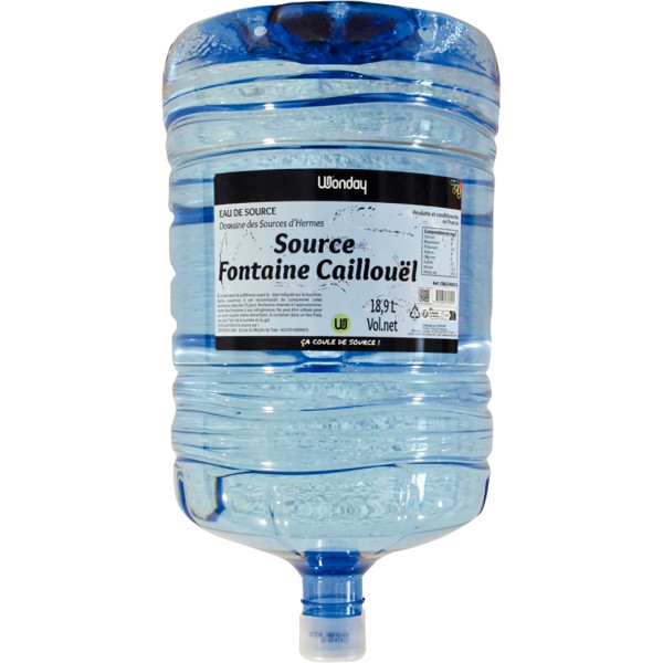 Bonbonne d'eau 18,5L pour fontaine