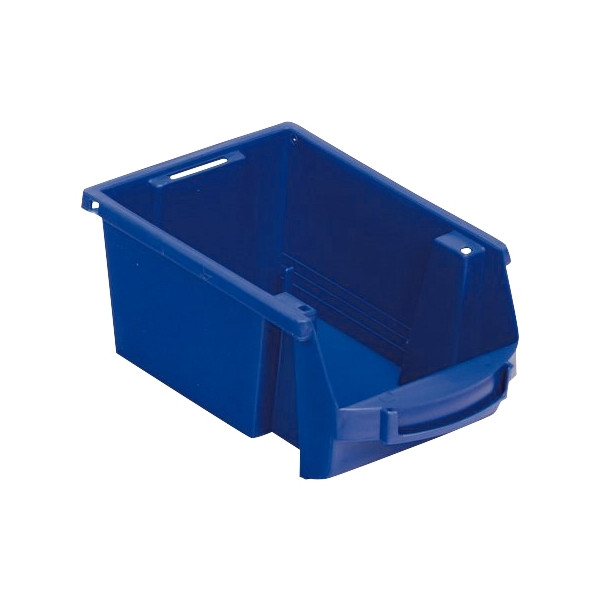 Bac à bec en polypropylène 157x070x101mm bleu