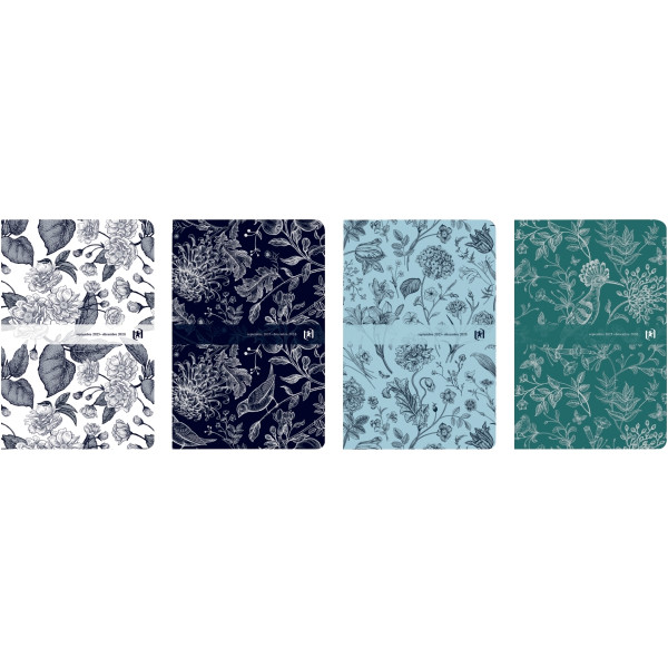 Agenda semainier Oxford 15,5x23,5 Romance