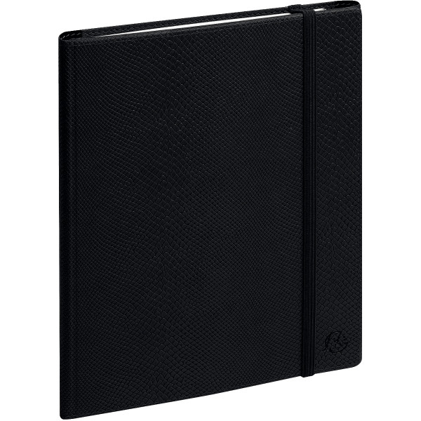 Agenda semainier All In One 15x21cm Kaa Noir