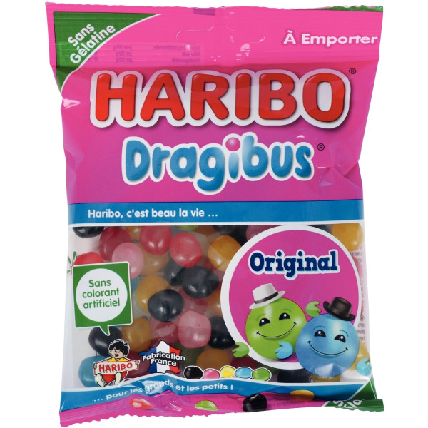 Sachet HARIBO Dragibus 120g