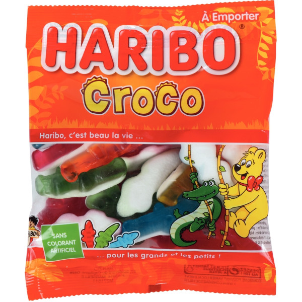 Sachet HARIBO Crocodiles 120g