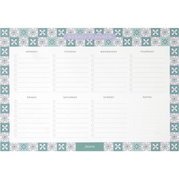 Planner semainier aimanté