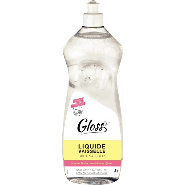Flacon 1L liquide vaisselle GLOSS naturel