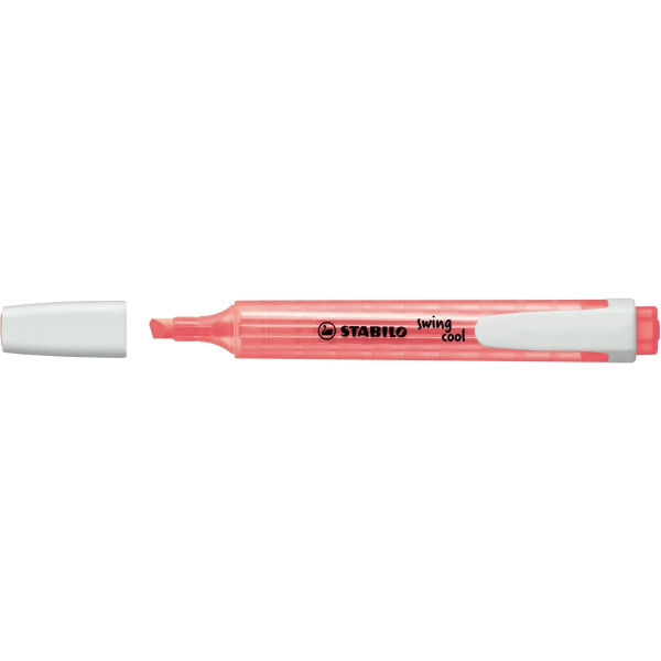 Surligneur Stabilo swing cool rouge