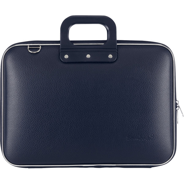 Sacoche classic mediobombata vinyle 13" coloris navy