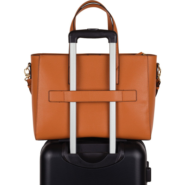 Sac cabas lady 15,6 pouces coloris coloris camel