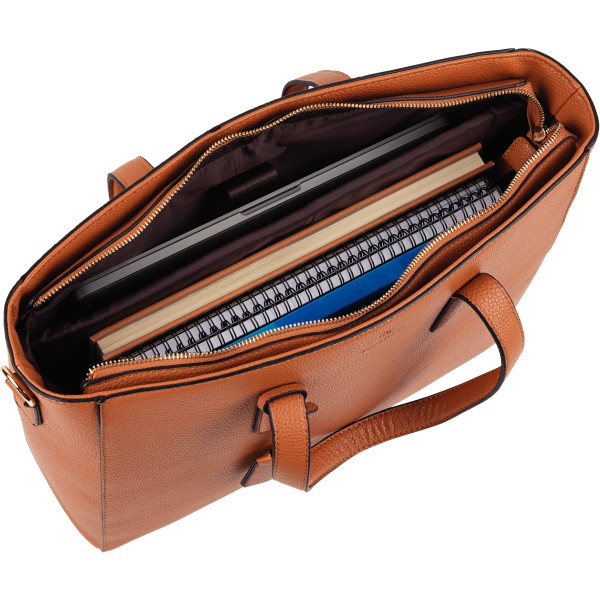 Sac cabas lady 15,6 pouces coloris coloris camel