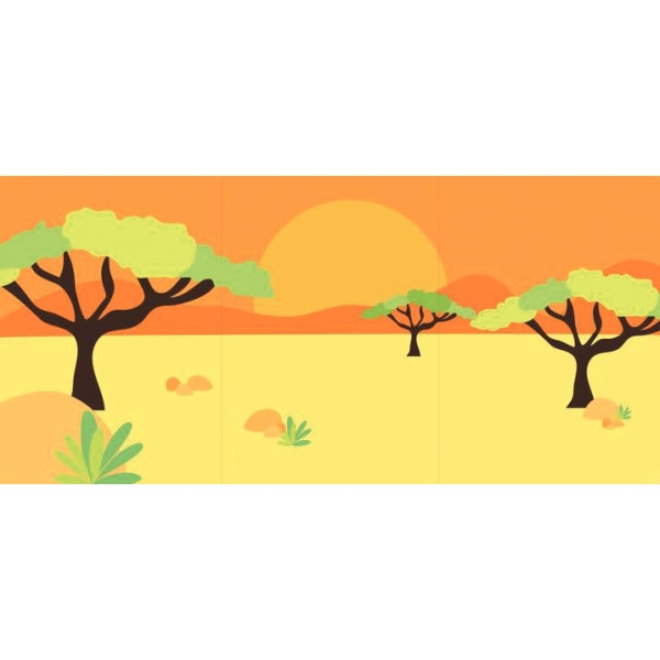 Sticker Adventure la savane