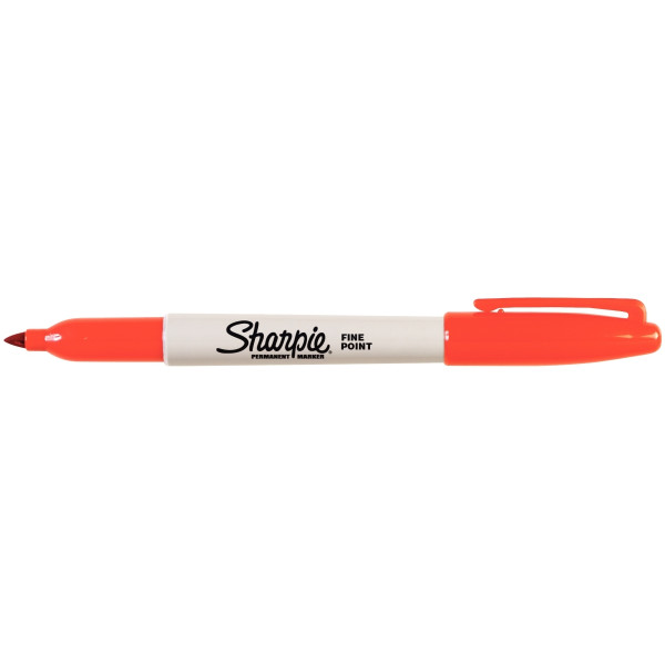Marqueur Sharpie pointe fine ogive orange