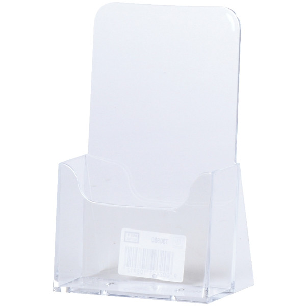 Porte-brochures vertical 1 compartiment 1/3 de 210x297mm transparent