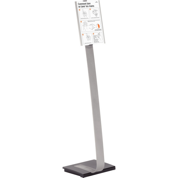 Présentoir sur pied A4 design