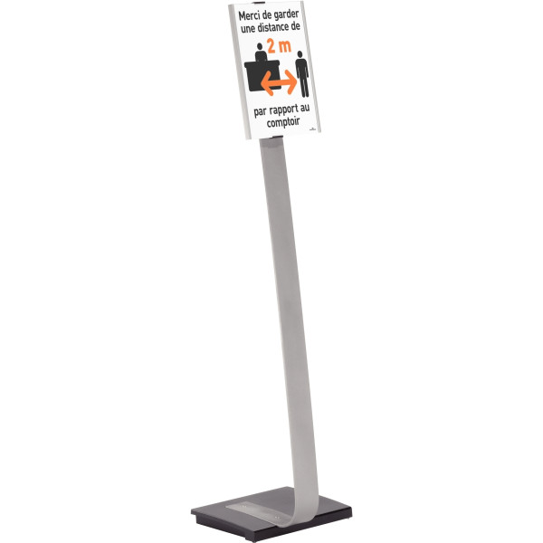 Présentoir sur pied A4 design
