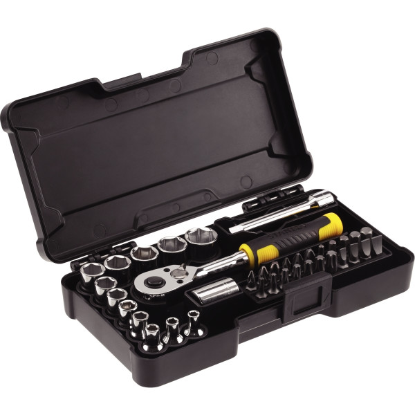 Coffret de 37 douilles compact