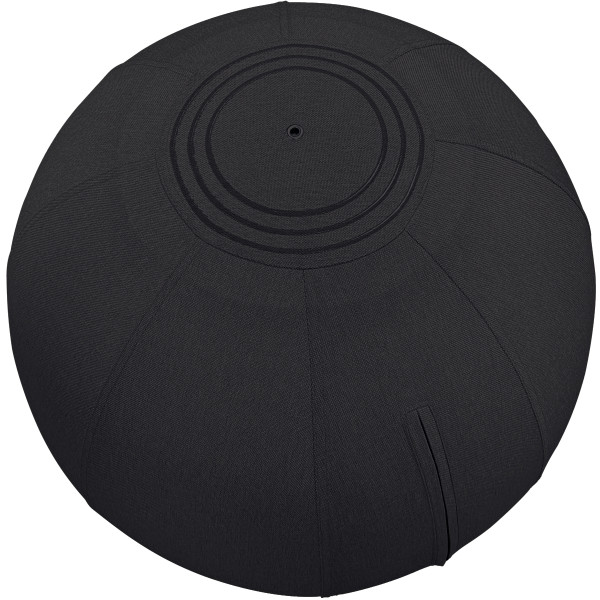 Ballon d'assise ergonomique noir