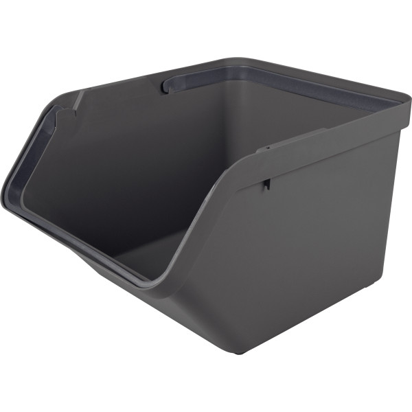 Boite de stockage 45L grise