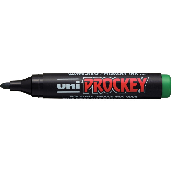 Marqueur Prockey pointe moyenne ogive vert