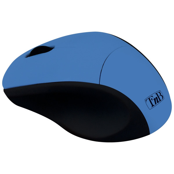 Mini souris sans fil T'NB couleur bleu