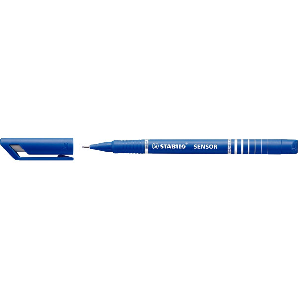 Feutre Sensor fine 0,3 mm bleu