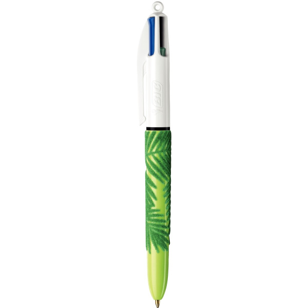 Stylo bille 4 couleurs velours