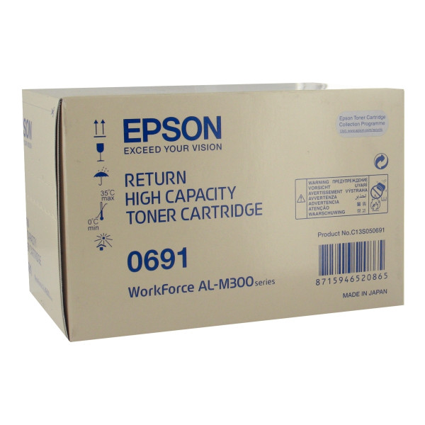 Toner à la marque Epson S050691 noir haute capacité