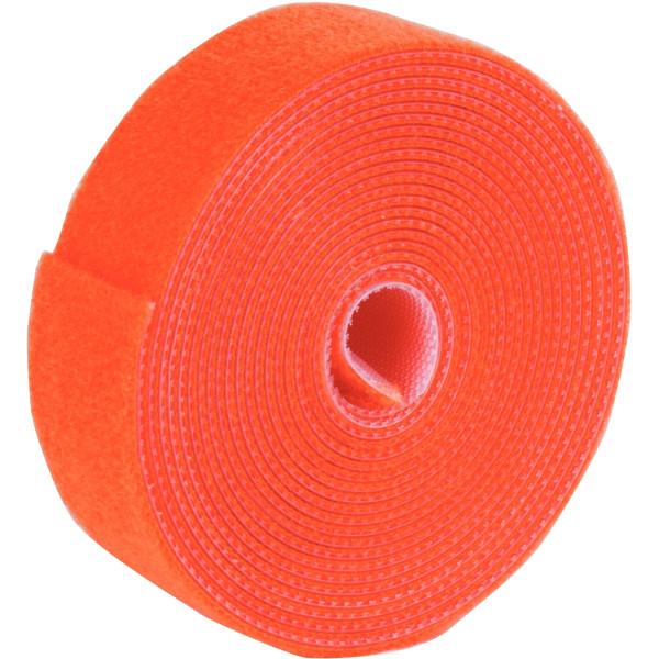 Ruban auto-agrippant "EASY SCRATCH" orange fluo