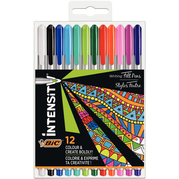 Pack de 12 feutres Intensity médium